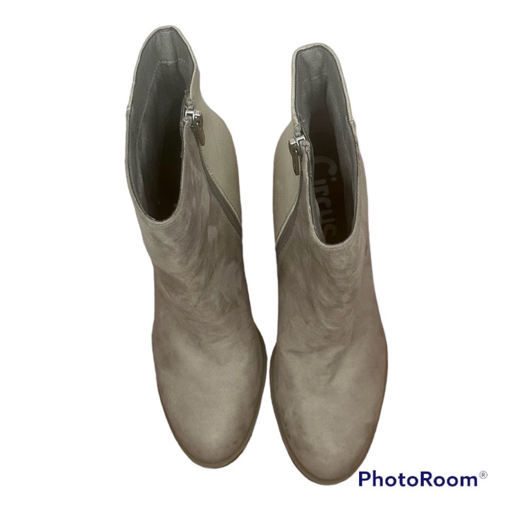 Circus by Sam Edelman NWOT Rollins Grey Frost Suede Booties 7.5